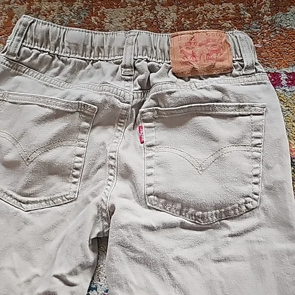 Boys Levi's pull on khaki pants - Picture 2 of 5